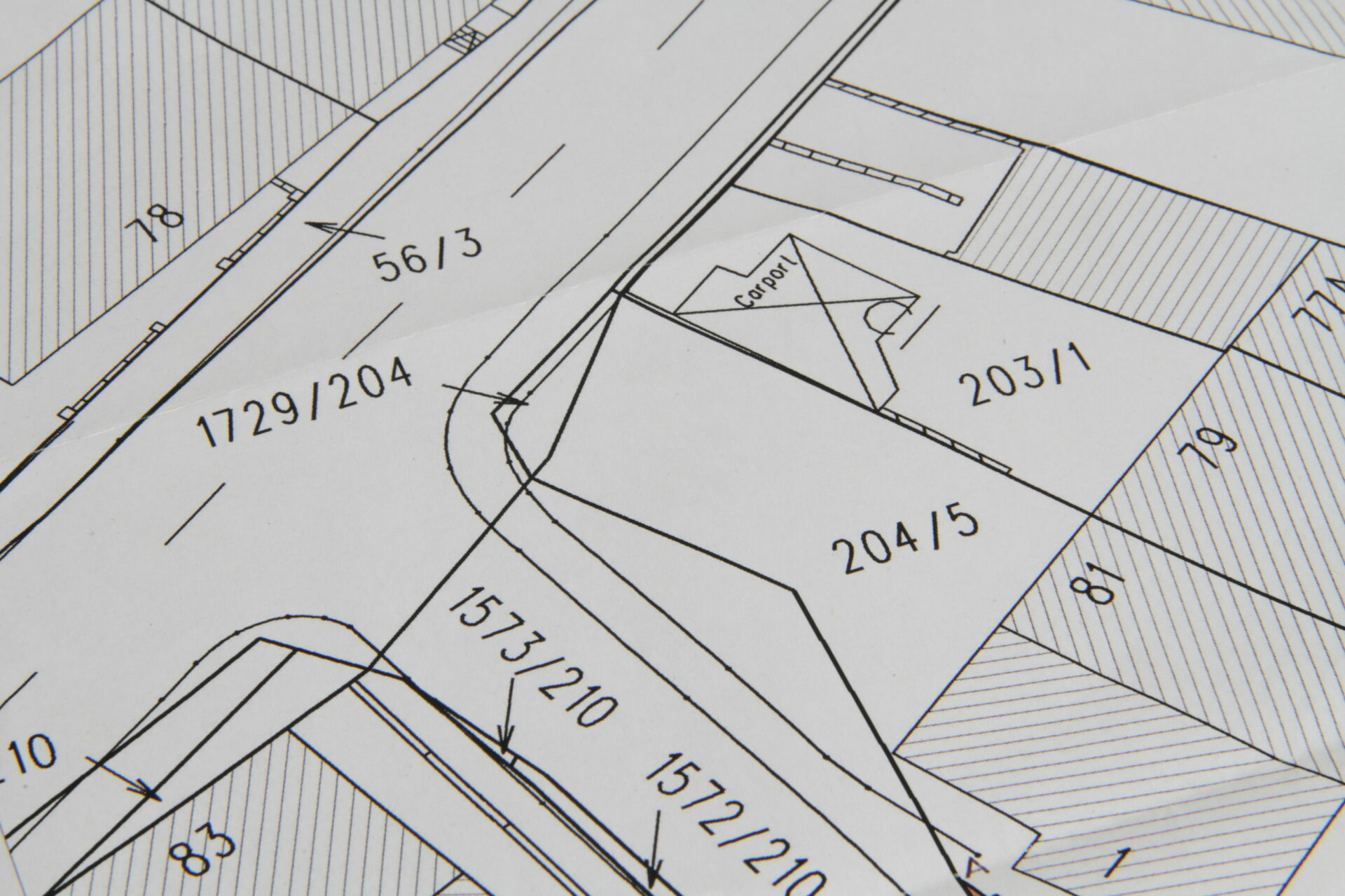 Extrait de plan cadastral - Mairie de Fussy