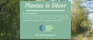 affiche expliquant ce qu'est le programme Plantez le Décor